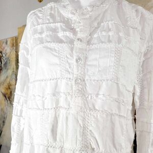 New DYLAN White long sleeve shirt size M color White